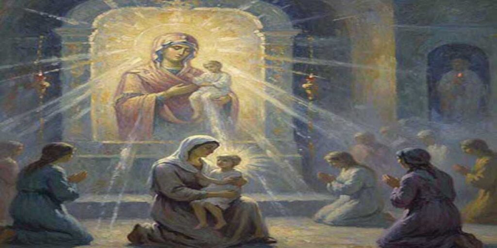 Η Παναγία Της Τήνου Και Η Θαυματουργή Ίαση Ενός Παιδιού