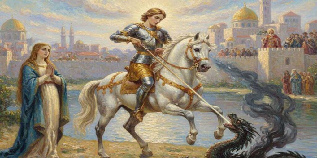 Μεγάλο Θαύμα του Αγίου Γεωργίου Τροπαιοφόρου στους Αγίους Τόπους